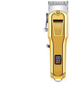 Kemei KM-2600A USB rechargeable hair clipper cordless haircut machine ...