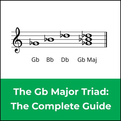 The G Flat Major Triad: A Music Theory Guide