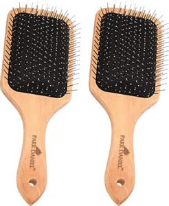 PARK DANIEL Wooden Bamboo Eco Friendly Paddle Hair Brush Help Growth ...