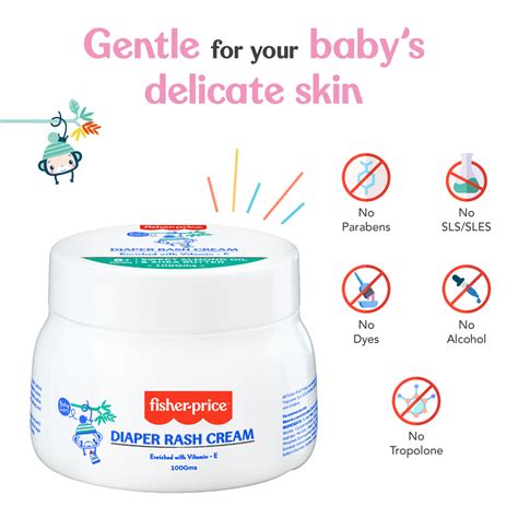 Fisher-Price Baby Care Diaper Rash Cream 100g – Alexdaisy