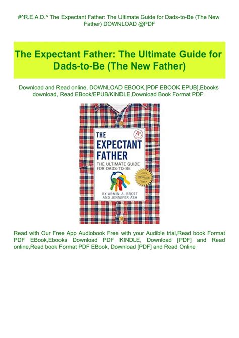 #^R.E.A.D.^ The Expectant Father The Ultimate Guide for Dads-to-Be (The ...