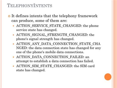 Image result for Android Telephony Framework