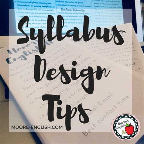 Syllabus Design Tips 的图像结果