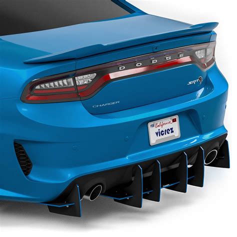 Vicrez Genali VR2 Rear Diffuser vz102632 | Dodge Charger 2008-2023