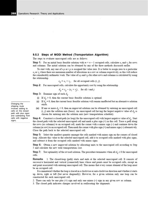 Image result for Modi Method Transportation Problem PDF