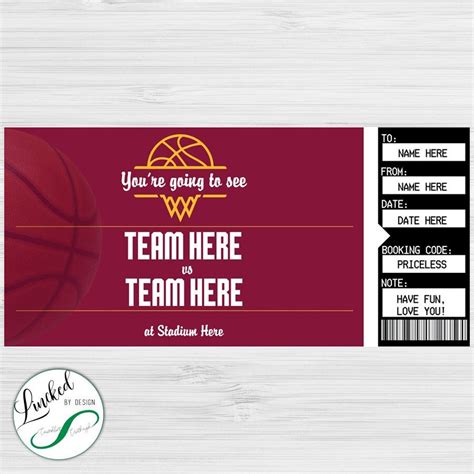 Cleveland Cavaliers Themed | Keepsake Event Ticket - Etsy