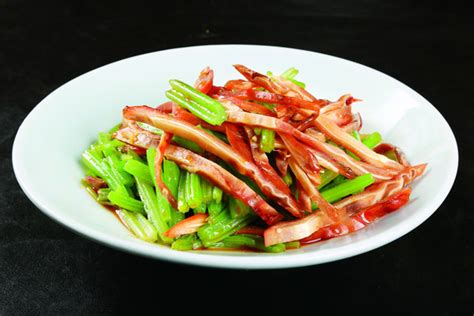 小香芹拌耳丝,中国菜系,食品餐饮,摄影素材,汇图网www.huitu.com