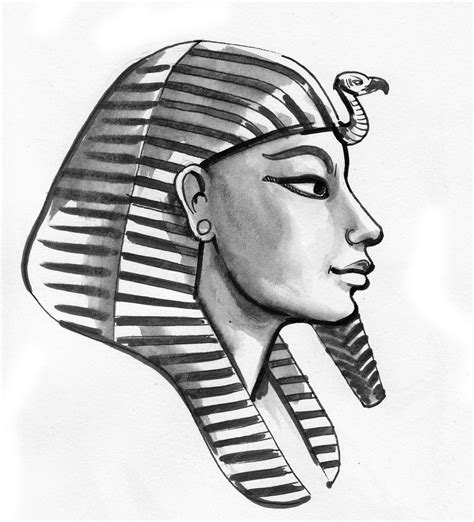 Egyptian Pharaoh Drawings
