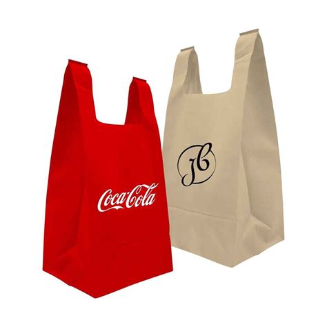 T-Shirt Styled Poly Tote Bags | Non-Woven Poly Totes