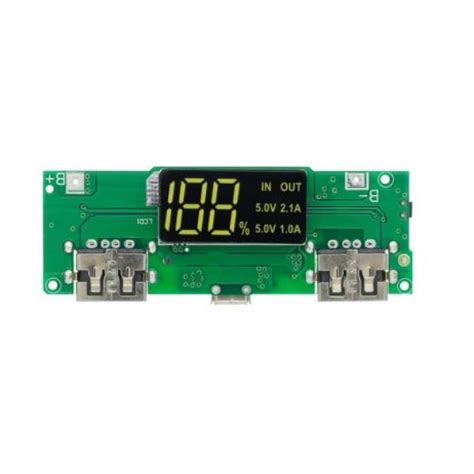 18650 5V 2A Lithium Battery Digital Display Module buy online at Best ...