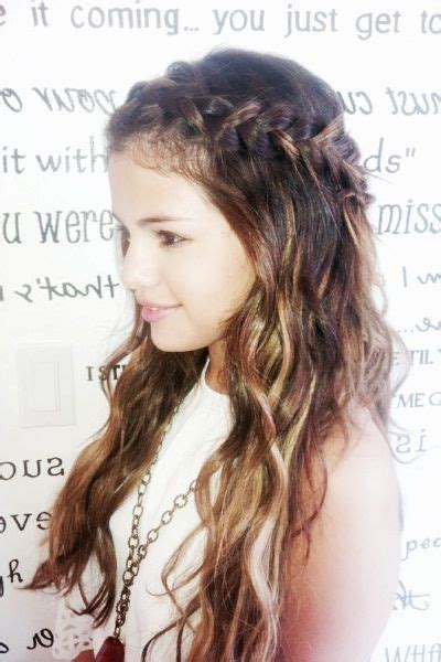 Selena Gomez Braid Tutorial 的图像结果