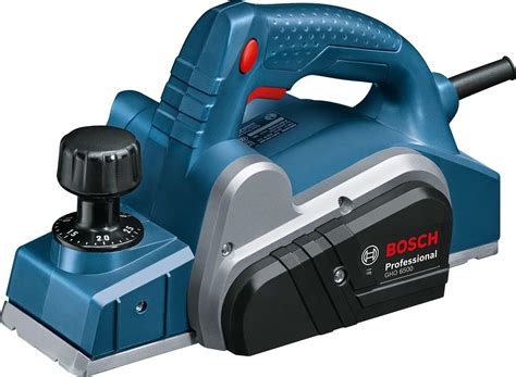 Bosch GHO 6500 Electric Planer, 650W, 2.6 mm Depth, 82 mm Width, 16,500 ...