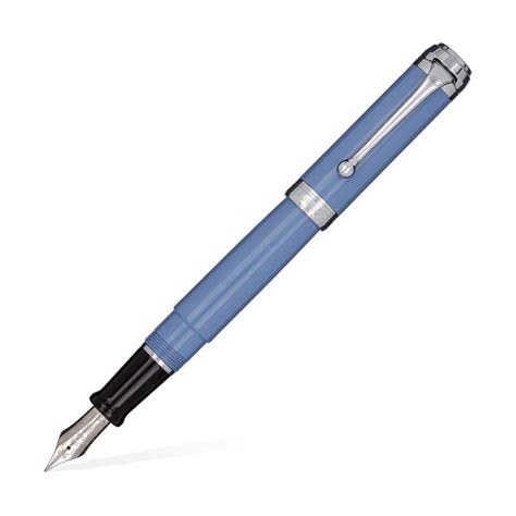 Aurora Talentum Resin Light Blue Fountain Pen|Makoba |Aurora Pen Shop