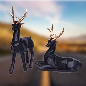 Buy Lodhiya Decor Deer Showpiece for Home Decor & Office Decor Diwali ...