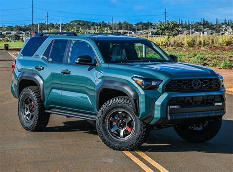 35's, Level Lift Kit, Aftermarket Wheels Volk TE37 on 2025 4Runner TRD ...