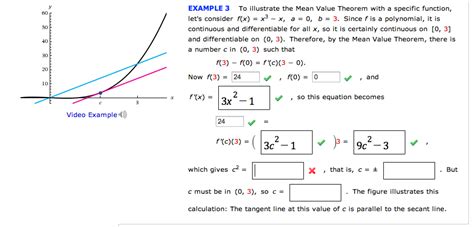 Image result for Mean Value Theorem with Rational Function