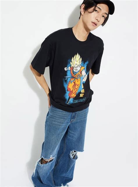 Buy URB_N Men Oversized Dragon Ball Z Printed T-shirt Online at just Rs ...