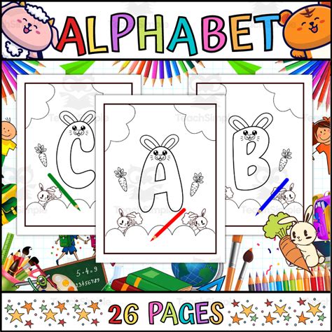 Alphabet Book Coloring Pages 的图像结果