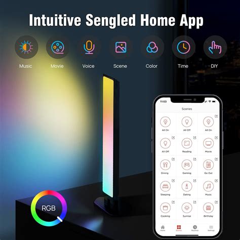 Buy Sengled Smart LED Light Bars, RGBW Ambient TV Lighting, Works with ...