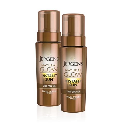 Amazon.com: Jergens Natural Glow Instant Sun Body Mousse, Self Tanner ...