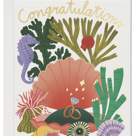 Clam Shell Congrats Card - kaufen