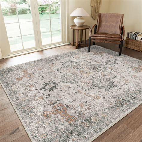 Amazon.com: BILEEHOME Modern Farmhouse Area Rugs 8x10 Living Room ...