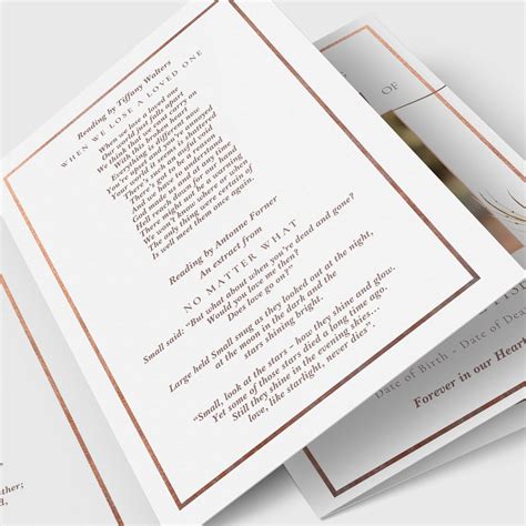 Image result for Funeral Program Poems