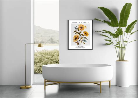 Kansas State Flower Print Kansas Flower Market Print - Etsy