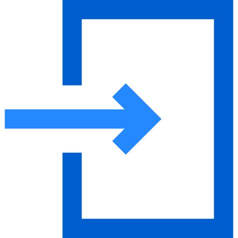 Log in - Free multimedia icons
