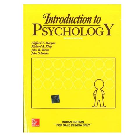 Buy Introduction to Psychology 7th Ed ( Clifford Morgan ) Latest ...
