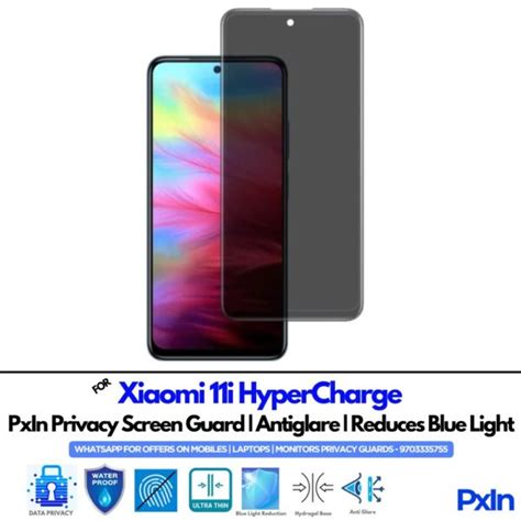 Privacy Screen Guard for Xiaomi 11i HyperCharge Mobile | No.1
