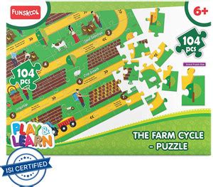 FUNSKOOL Farming Cycle Puzzle - Farming Cycle Puzzle . shop for ...