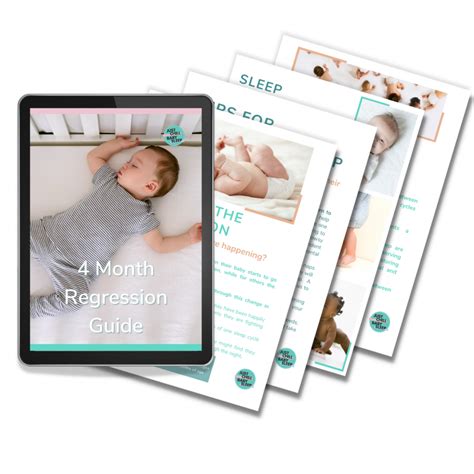 4 Month Regression Guide Download - Just chill baby sleep