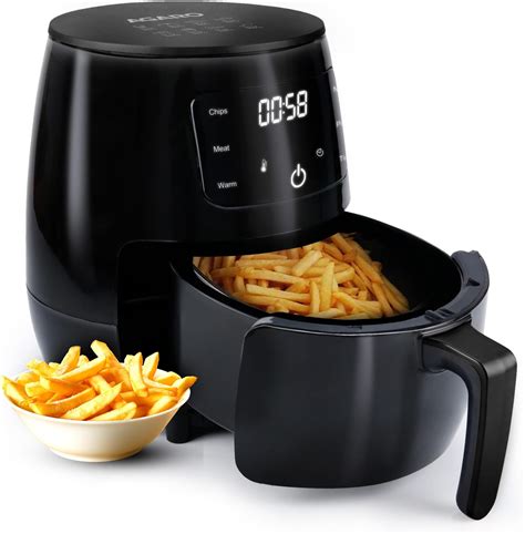 AGARO Alpha Digital Air Fryer For Home, 4.5 Liters, 6 Cooking Options ...