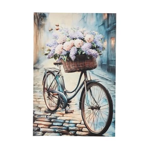 Buy Brezza Cycle Set of 2 Canvas Printed Picture Frames - 40x60cm from ...