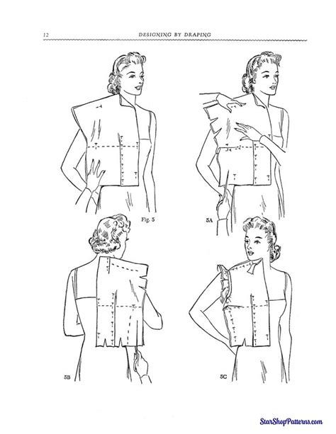 Image result for Draping Pattern Booklet First Page