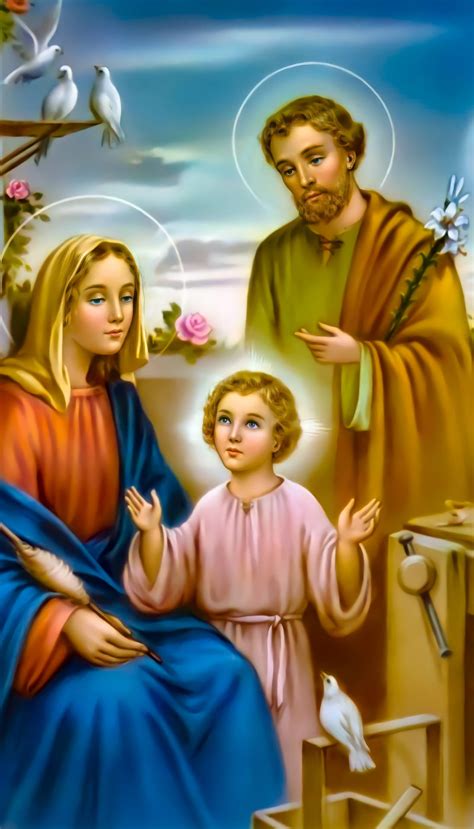 [100+] Holy Family Pictures | Wallpapers.com