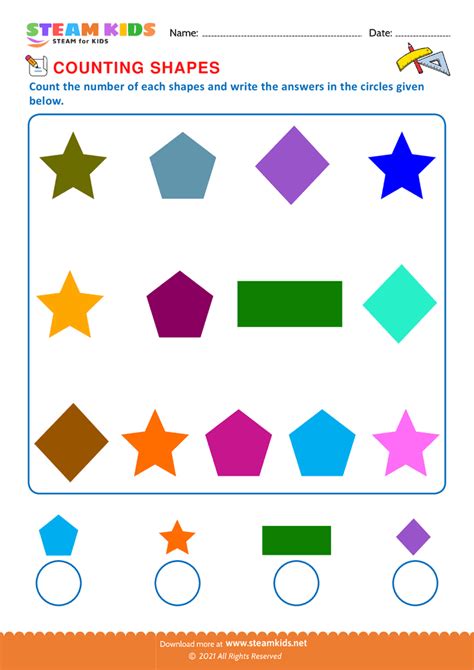 Count Shapes Worksheet 的图像结果