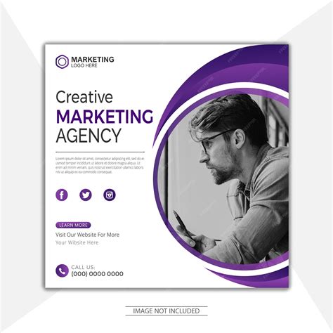 Digital marketing web banner and social media post | Premium Vector