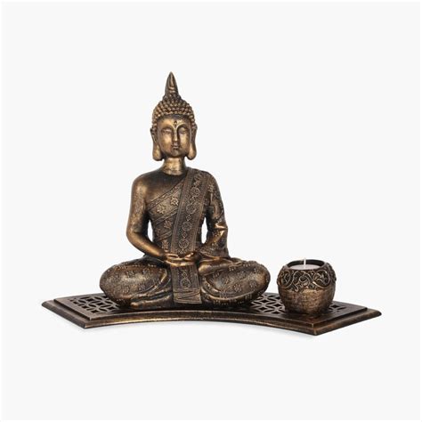 Buy Brit-Fantasy Meditating Buddha Gift Set from Home Centre at just ...