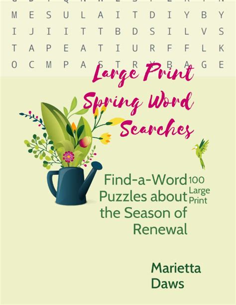Image result for Spring Word Search Book