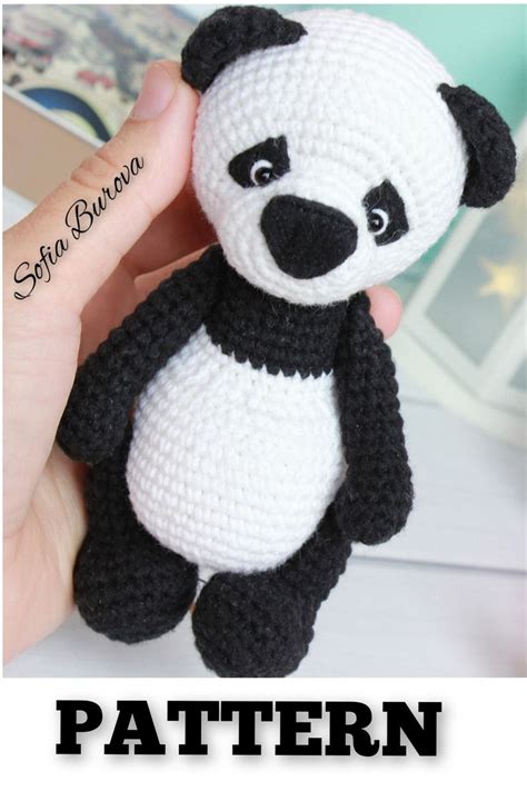 Image result for Crochet Panda Bear Tutorial