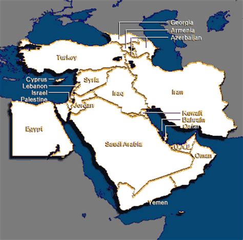 中东包括哪些国家？_百度知道