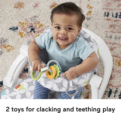 Snapklik.com : Fisher-Price Baby Bouncer Colorful Corners Jumperoo ...