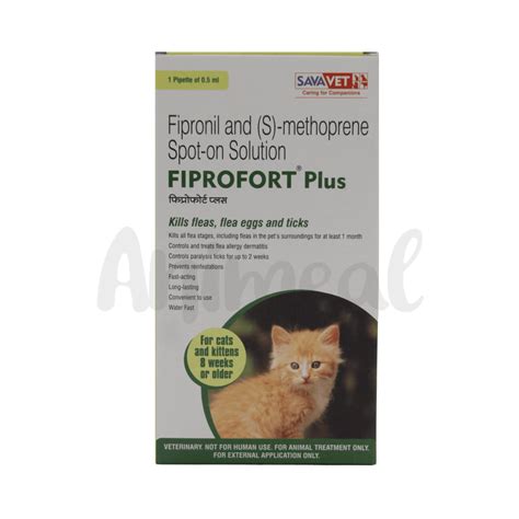 AnimealFIPROFORT PLUS CAT SPOT ON - Upto 15% Off - Animeal