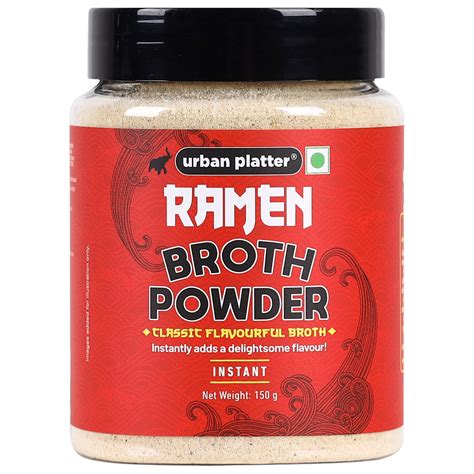 Japanese-Style Ramen Broth Powder, 150g (Plant-Based | Instant Soup Ba ...