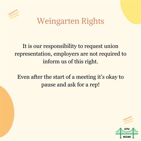 Weingarten Rights | Chelsea Teachers' Union