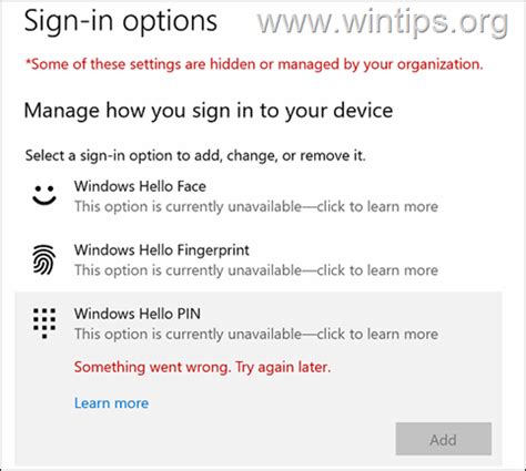 How to Enable Windows Hello Pin 的图像结果