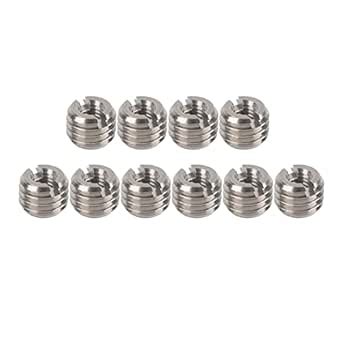 10pcs Self Tapping Thread Insert, 6mm Female Thread M4 X 0.7mm, Male ...