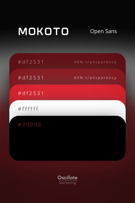 Red & Black Color Palette | | Red color pallets, Web design, Brand ...
